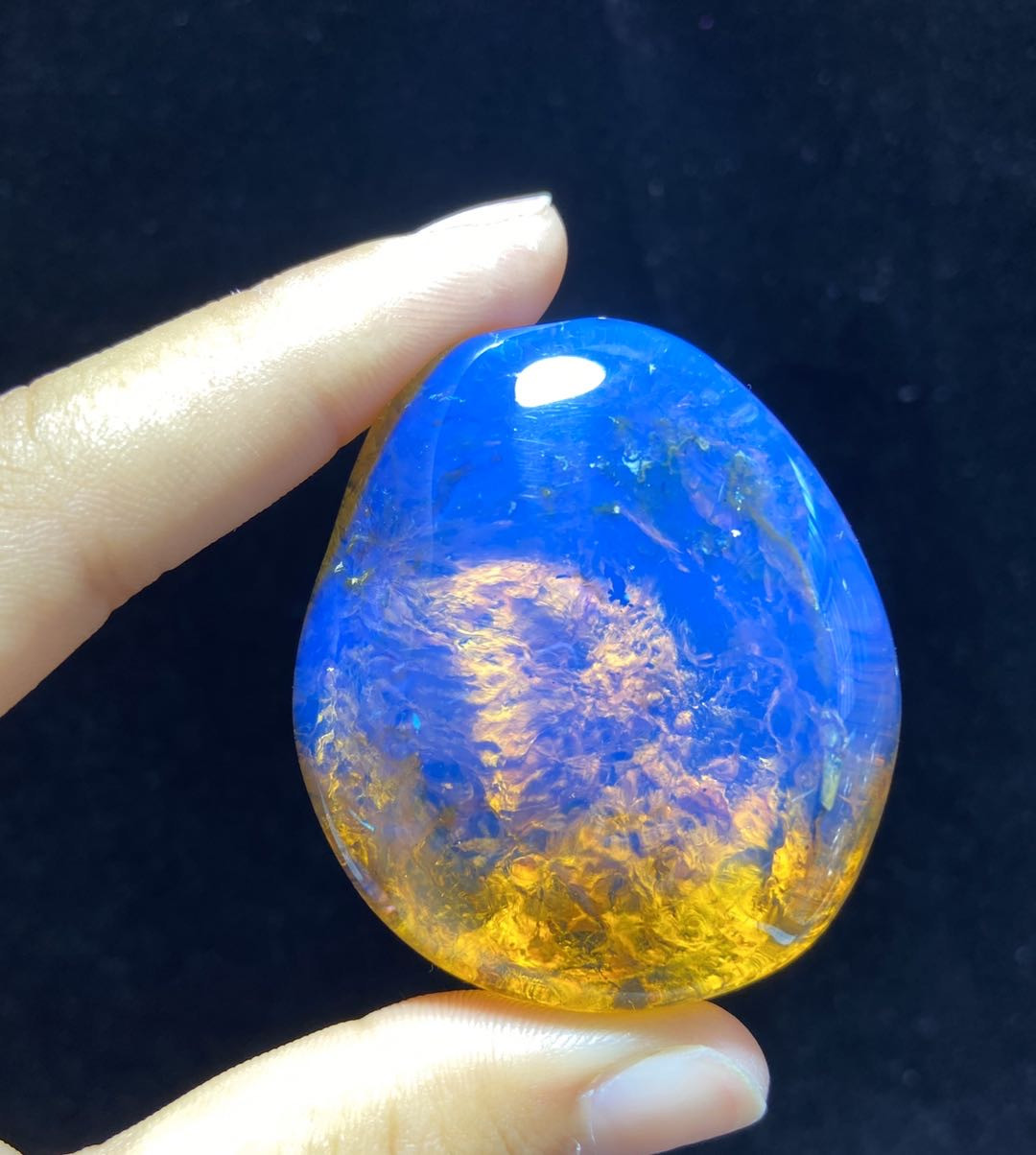 多米尼加蓝珀专场 多米尼加蓝珀随形