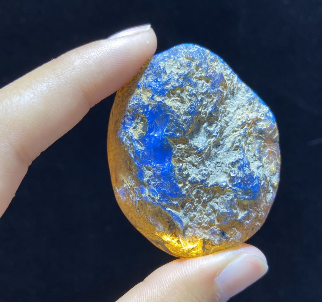 多米尼加蓝珀专场 多米尼加蓝珀随形