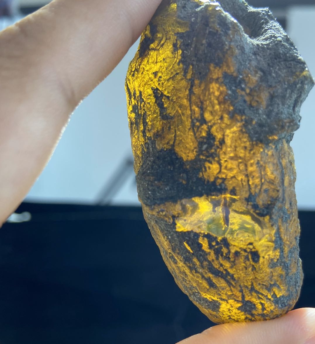 多米尼加蓝珀专场 多米尼加蓝珀原石