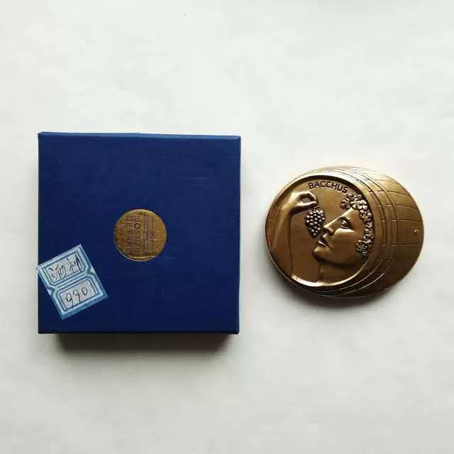 麦朵尔艺术俱乐部第25场拍卖 法国大铜章-酒神