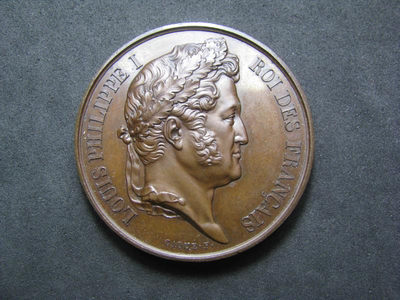 2020“爱你爱你”第十一期～外国铜章 - 法国波旁复辟王朝，路易菲利普一世，铜章