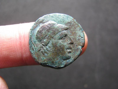 2020“爱你爱你”第十二期～外国古钱币 - 古希腊，战神玛尔斯，铜币