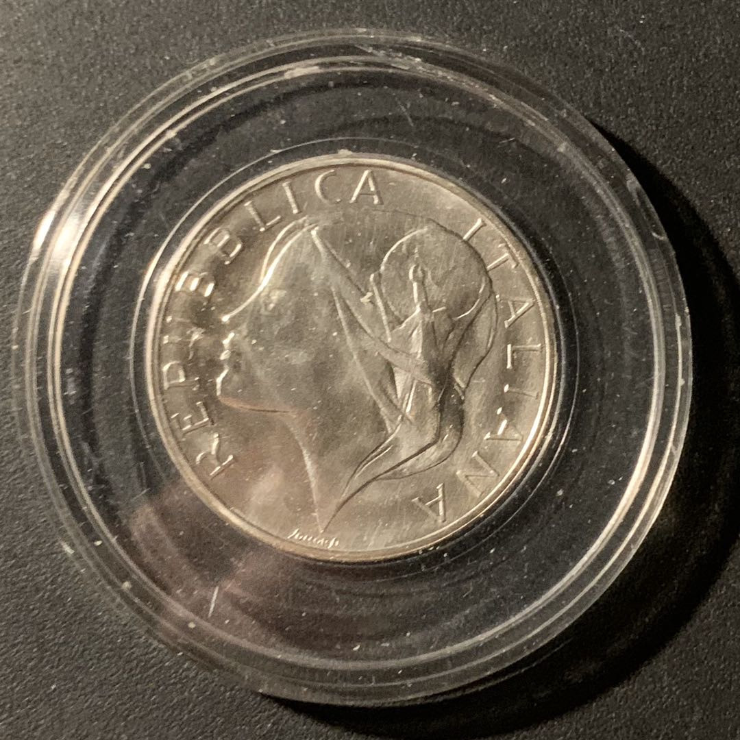 紫瑗钱币—微拍第37期  意大利 1990年 意大利世界杯 500里拉 11克 0.835银