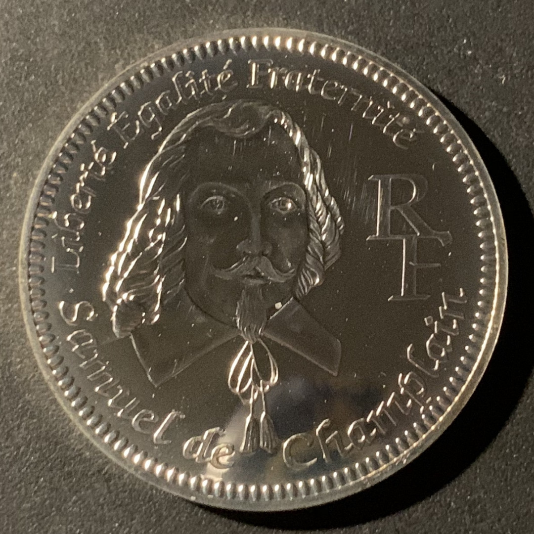 紫瑗钱币—微拍第37期  法国 2004年 帆船 1/4欧元 22.2克 0.9银