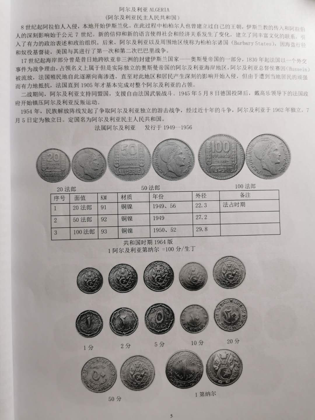 【鲸贝乐淘】千字文·第“恭惟鞠养”号拍卖 【工具书】非洲百年流通硬币修正版，作者打印版，品相如图