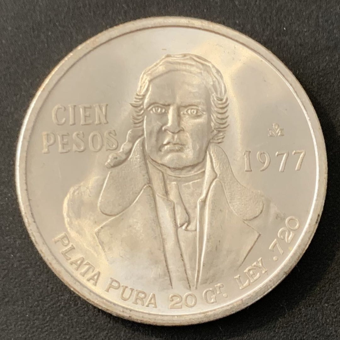 紫瑗钱币—微拍第40期  墨西哥 1977