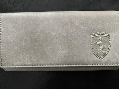 CSIS-GREAT评级精品钱币拍卖第三十期 - 彪马 法拉利 联名纪念长款钱包 中性灰色