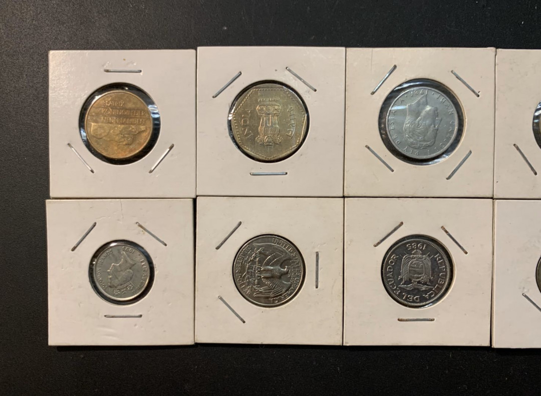 紫瑗钱币—微拍第41期  外国钱币一组10枚 NO.7