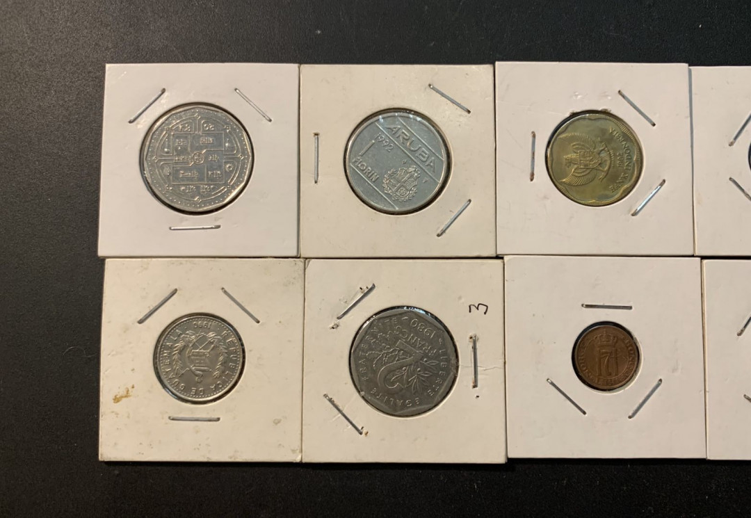 紫瑗钱币—微拍第41期  外国钱币一组10枚 NO.6