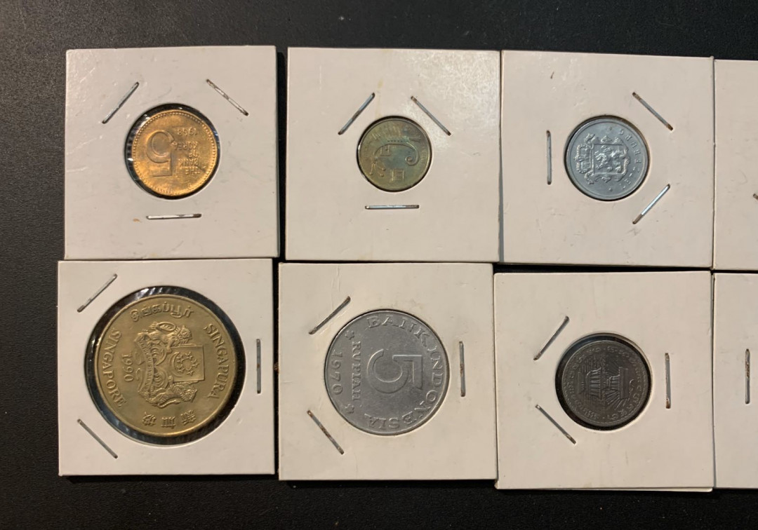 紫瑗钱币—微拍第41期  外国钱币一组10枚 NO.2