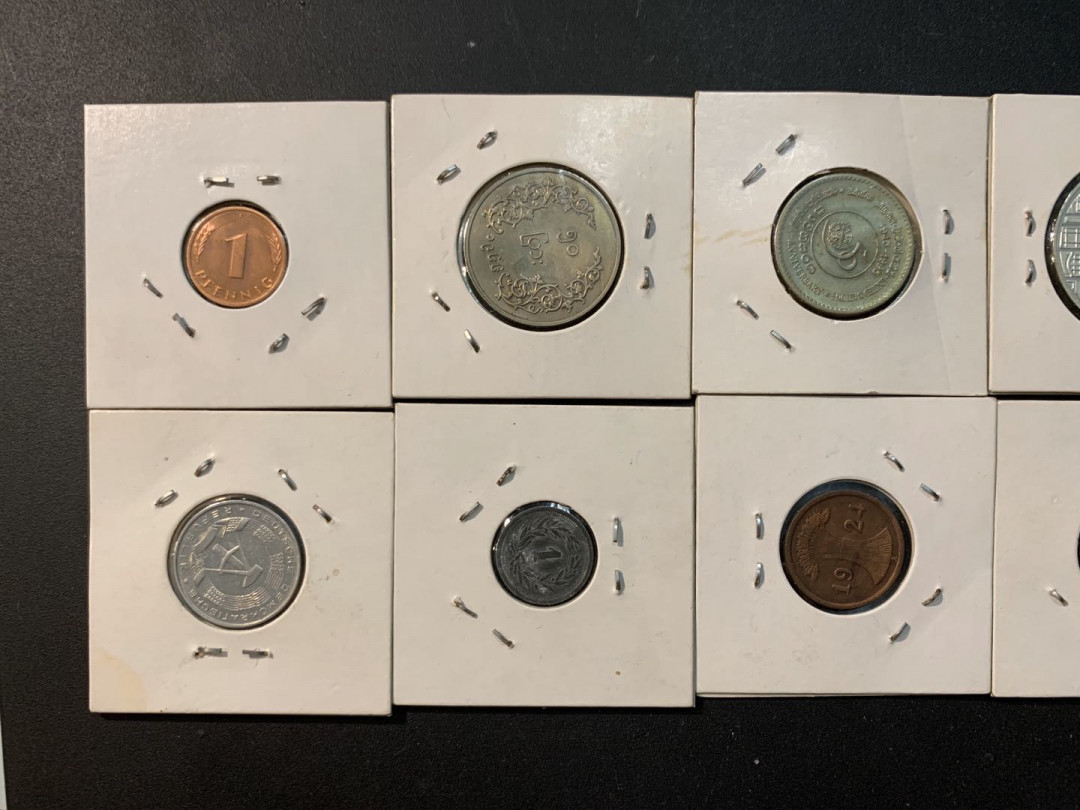 紫瑗钱币—微拍第41期  外国钱币一组10枚 NO.4