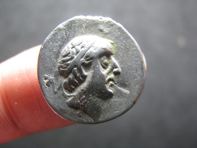 2020“爱你爱你”第十四期~外国古钱币 - 古希腊，卡帕多西亚王国，一德银币