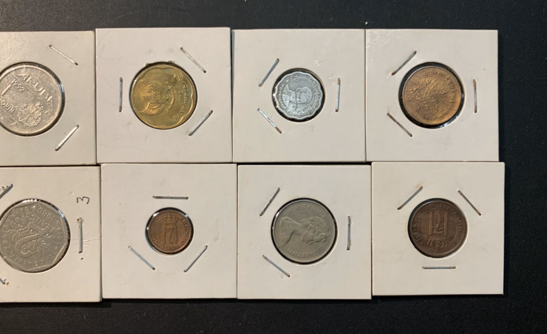 紫瑗钱币—微拍第41期  外国钱币一组10枚 NO.6