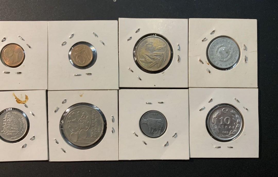 紫瑗钱币—微拍第41期  外国钱币一组10枚 NO.1