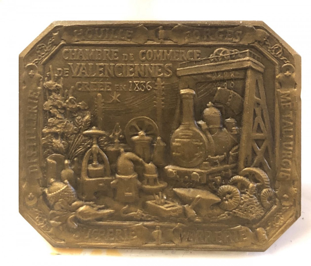 麦朵尔艺术俱乐部币型章专场(26) 法国瓦朗谢纳商会