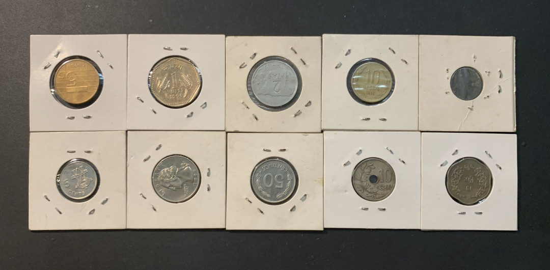 紫瑗钱币—微拍第41期  外国钱币一组10枚 NO.7