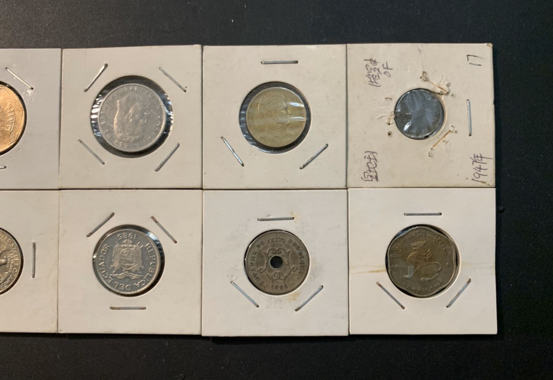 紫瑗钱币—微拍第41期  外国钱币一组10枚 NO.7