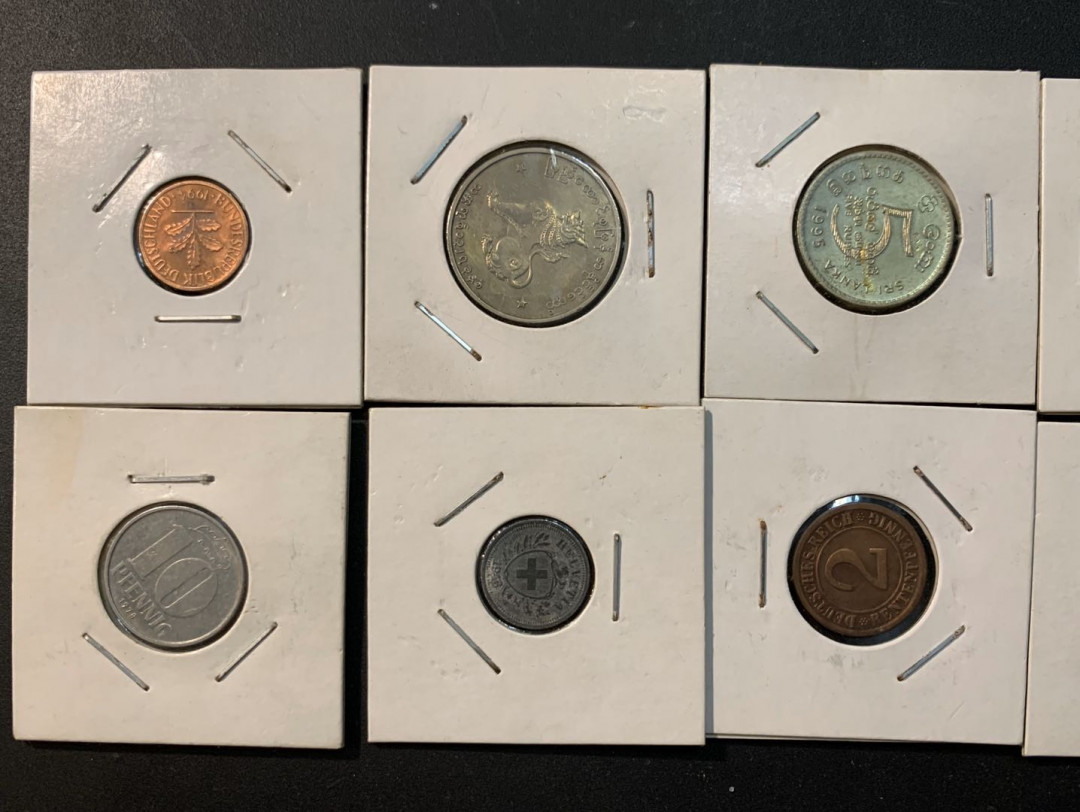 紫瑗钱币—微拍第41期  外国钱币一组10枚 NO.4