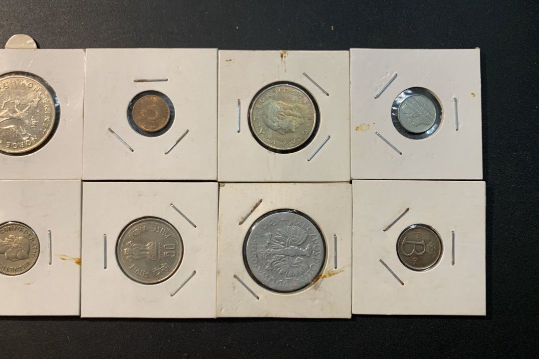 紫瑗钱币—微拍第41期  外国钱币一组10枚 NO.8