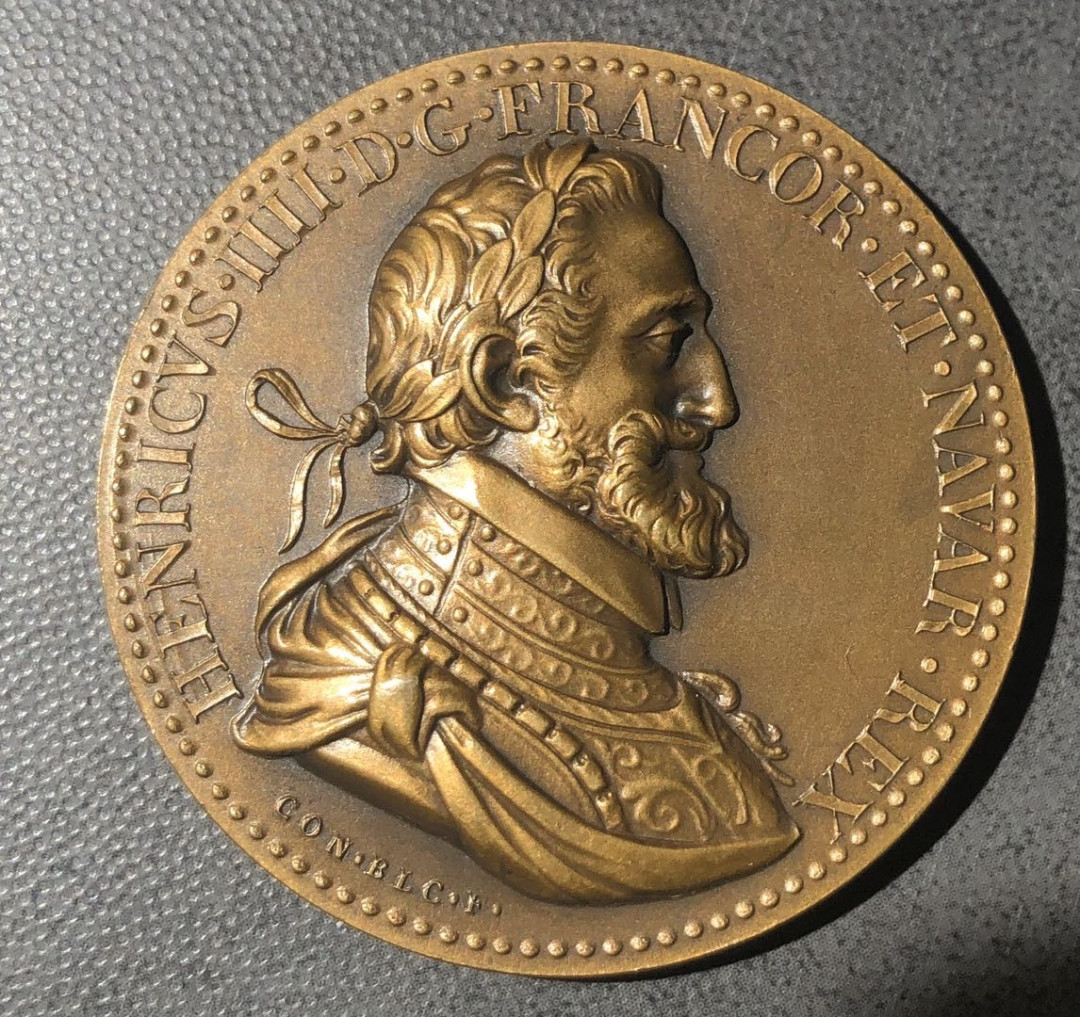 麦朵尔艺术俱乐部币型章专场(26) 法国国王亨利四世