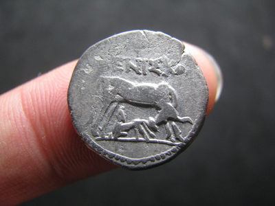 2020“爱你爱你”第十四期~外国古钱币 - 古希腊，伊利里亚地区，银币