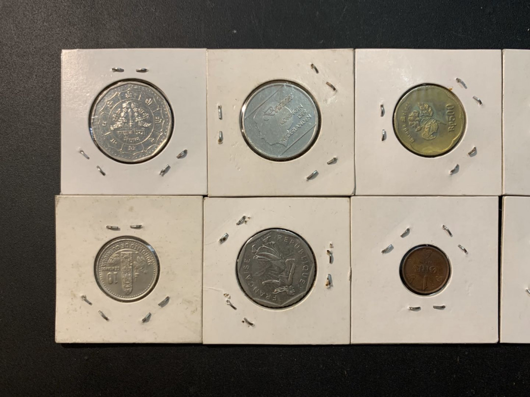 紫瑗钱币—微拍第41期  外国钱币一组10枚 NO.6