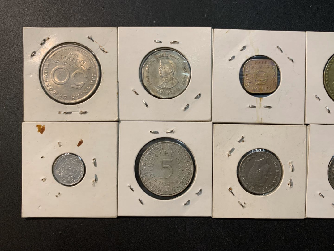 紫瑗钱币—微拍第41期  外国钱币一组10枚 NO.5