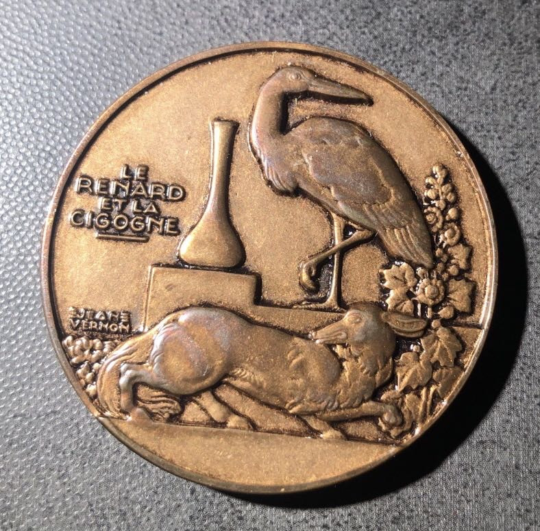 麦朵尔艺术俱乐部币型章专场(26) 狐狸🦊和鱼鹰