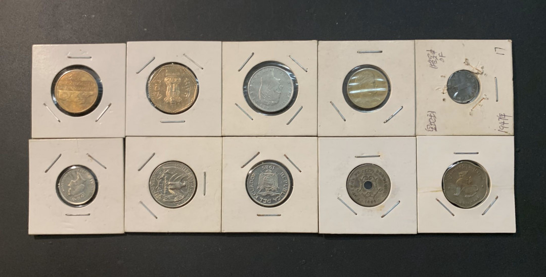 紫瑗钱币—微拍第41期  外国钱币一组10枚 NO.7