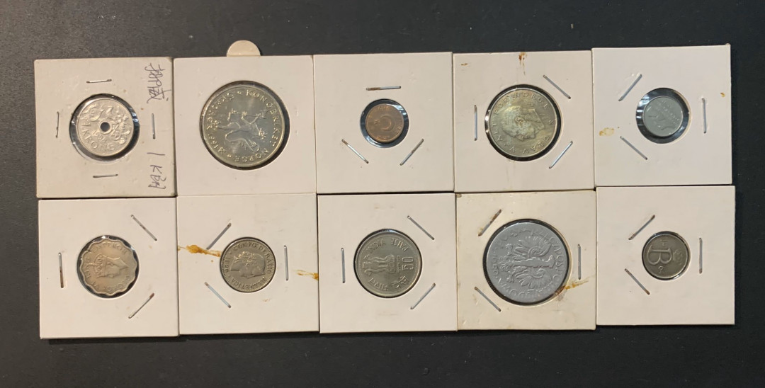 紫瑗钱币—微拍第41期  外国钱币一组10枚 NO.8