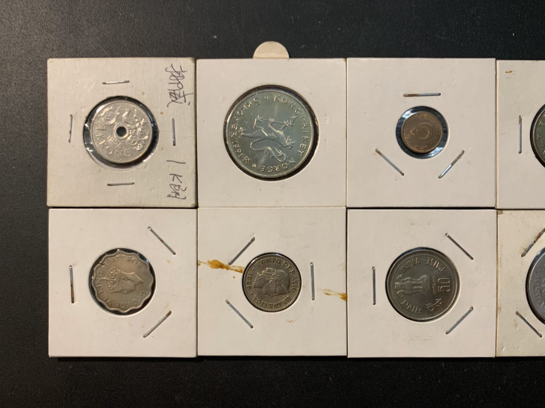 紫瑗钱币—微拍第41期  外国钱币一组10枚 NO.8