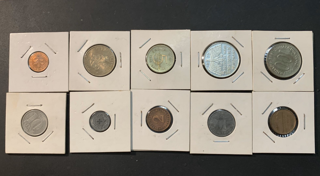 紫瑗钱币—微拍第41期  外国钱币一组10枚 NO.4