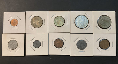 紫瑗钱币—微拍第41期  - 外国钱币一组10枚 NO.4