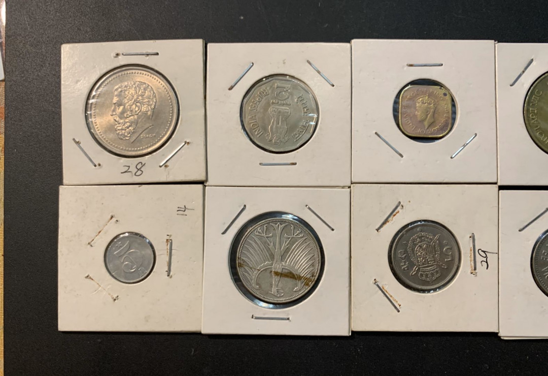 紫瑗钱币—微拍第41期  外国钱币一组10枚 NO.5