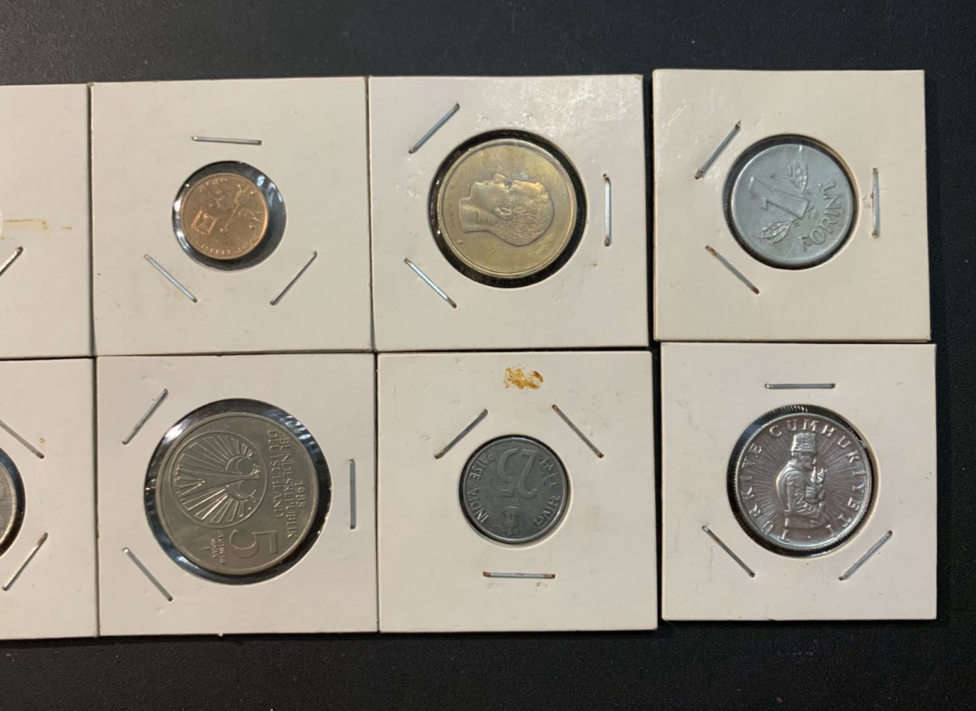 紫瑗钱币—微拍第41期  外国钱币一组10枚 NO.1