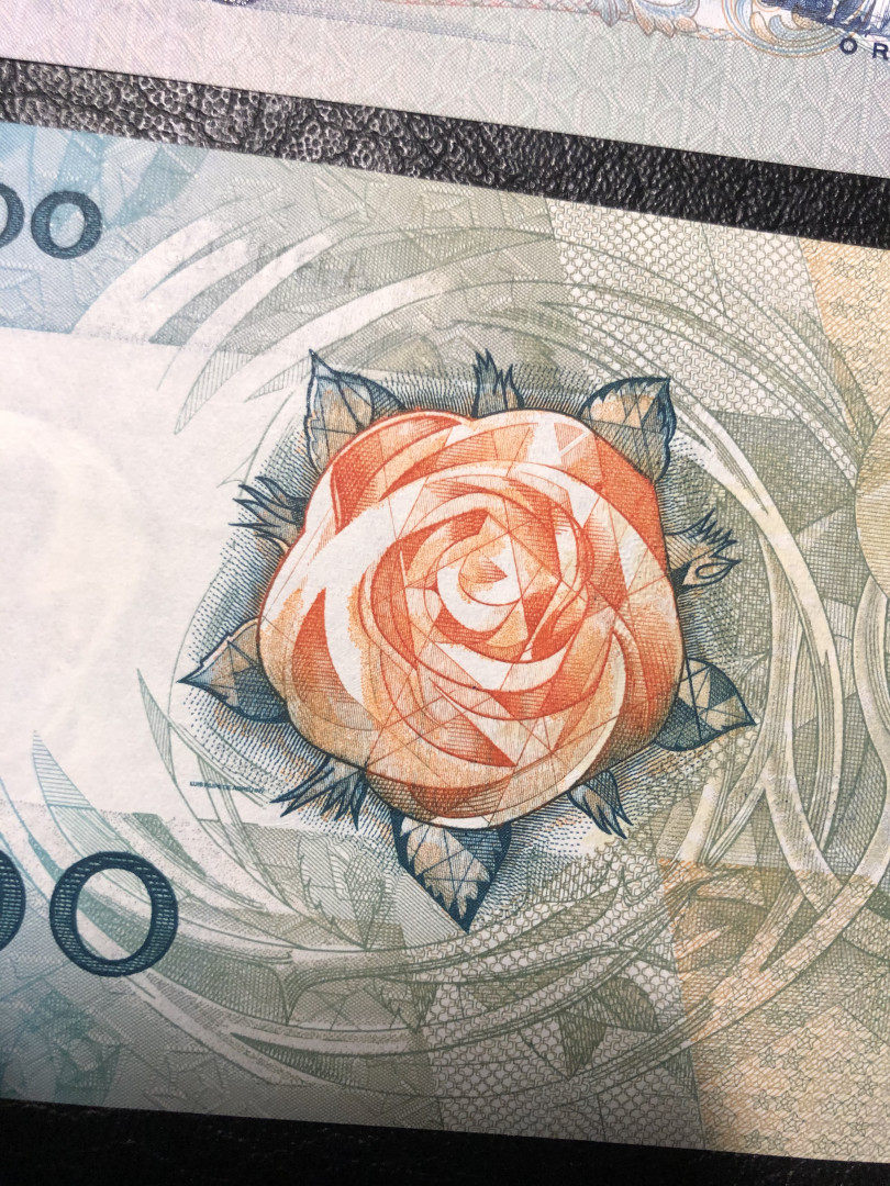 《外钞收藏家》第七十七期拍卖 葡萄牙两个版本100 全新绝品