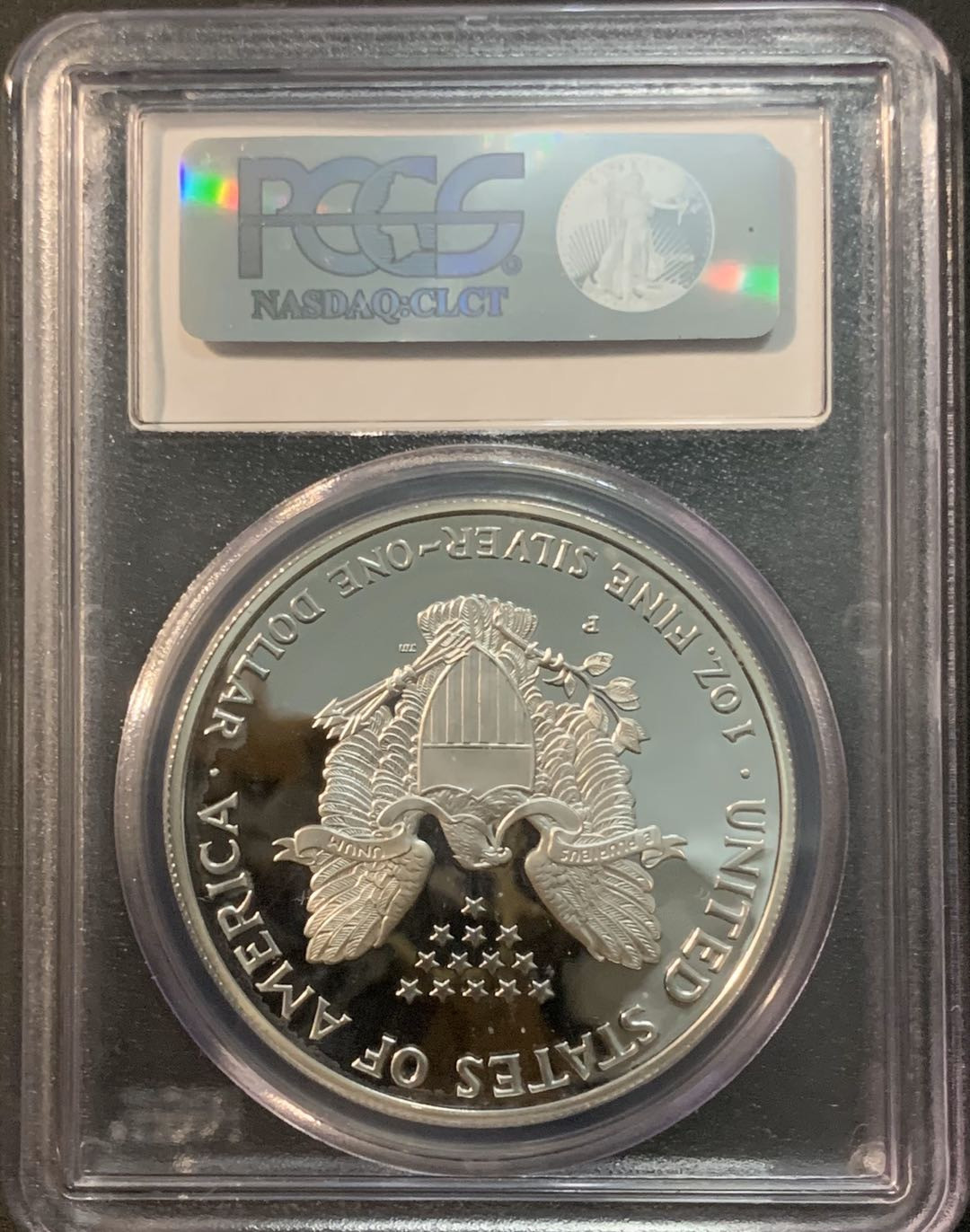 紫瑗钱币—微拍第41期  美国 1997年 行走女神 1盎司 投资银币 PCGS PR69 DCAM 精制