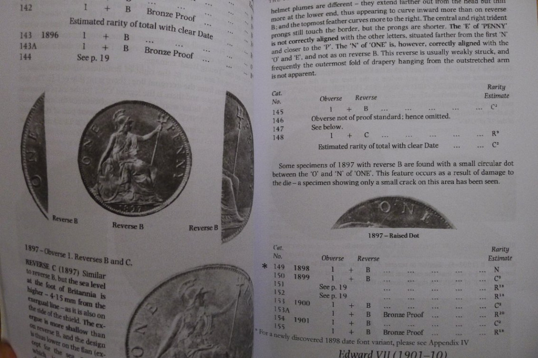 世界钱币章牌书籍拍卖专场第5期 英国铜币目录1860-1970