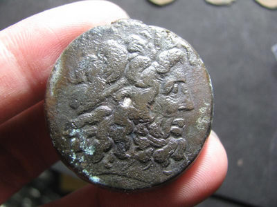 2020“爱你爱你”第十五期～古罗马钱币 - 古埃及，托勒密四世，铜币