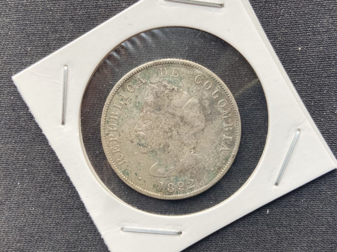 【币观天下】第102期钱币拍卖 1892 哥伦比亚1892年哥伦布50分银币