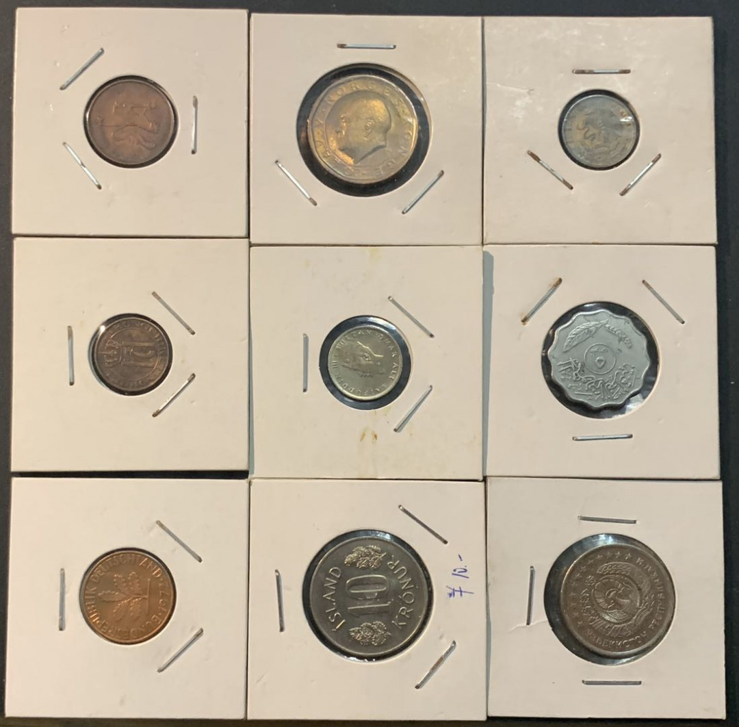 紫瑗钱币—微拍第43期  外国钱币一组9枚 NO.5