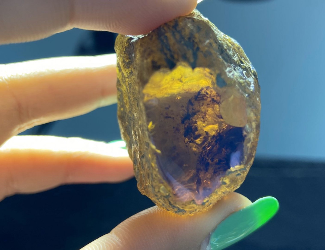 多米、缅甸琥珀混拍专场 多米尼加蓝珀原石