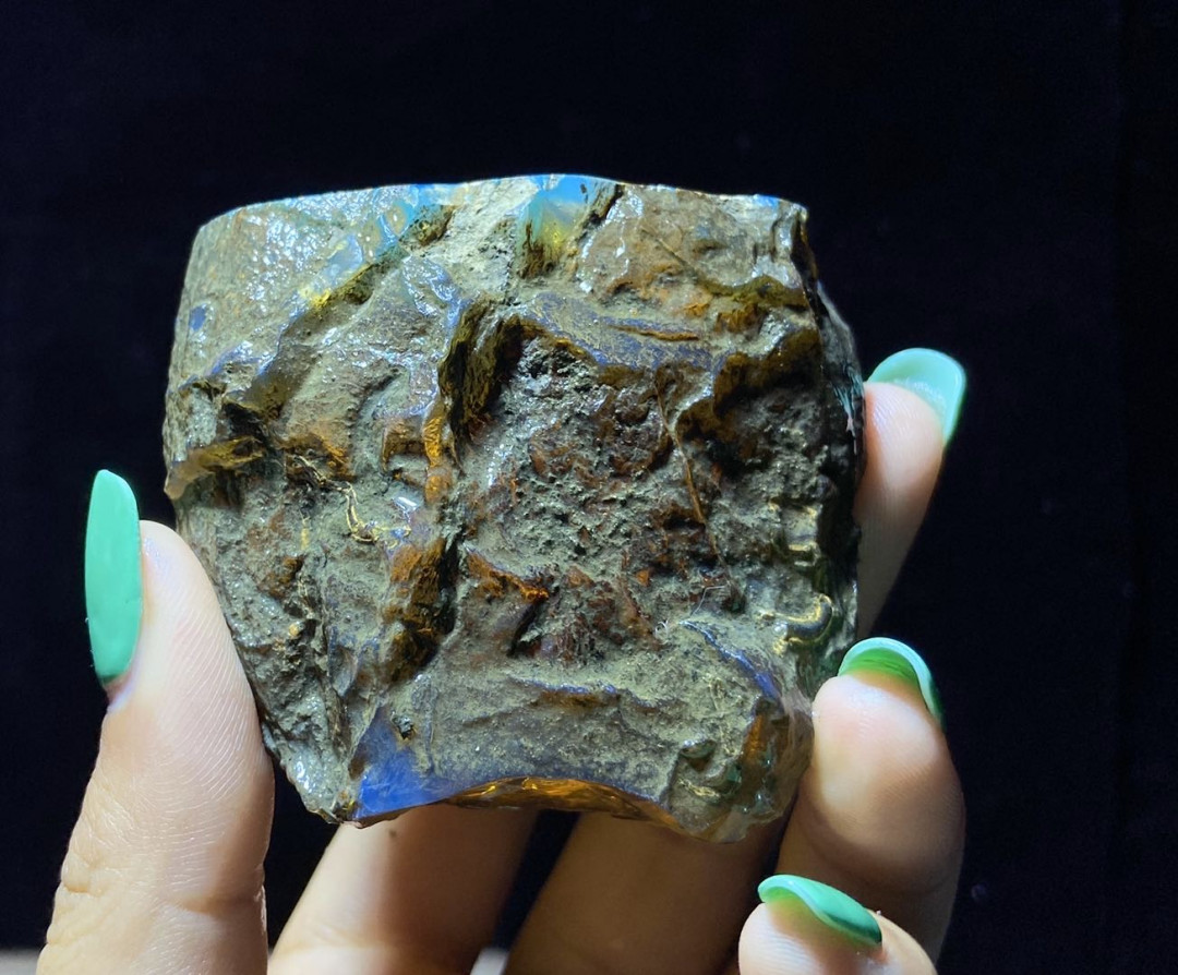 多米、缅甸琥珀混拍专场 多米尼加蓝珀原石