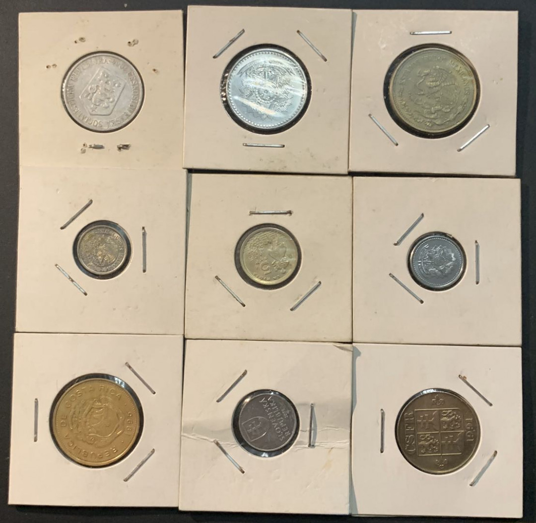 紫瑗钱币—微拍第43期  外国钱币一组9枚 NO.4