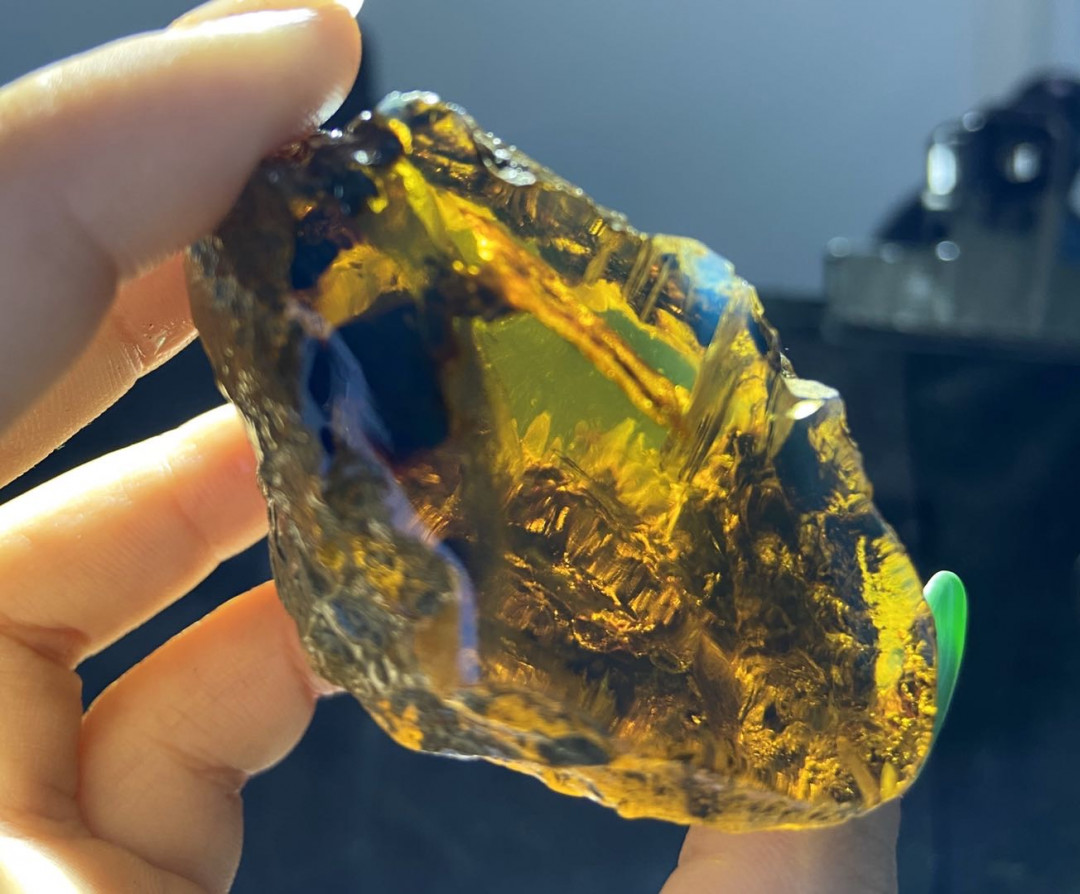 多米、缅甸琥珀混拍专场 多米尼加蓝珀原石