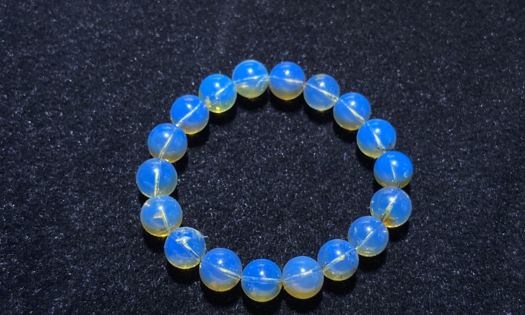 多米、缅甸琥珀混拍专场 多米尼加蓝珀手串