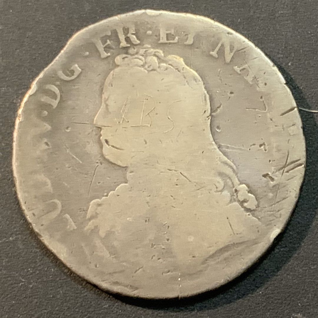 紫瑗钱币—微拍第43期  法国 1730年 路易十五 1埃局 大银币 品如图