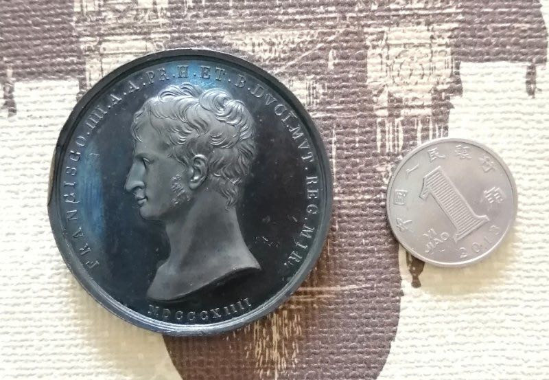 麦朵尔艺术俱乐部欧洲古典章（第29场）拍卖 1814年意大利摩德纳公国复国 