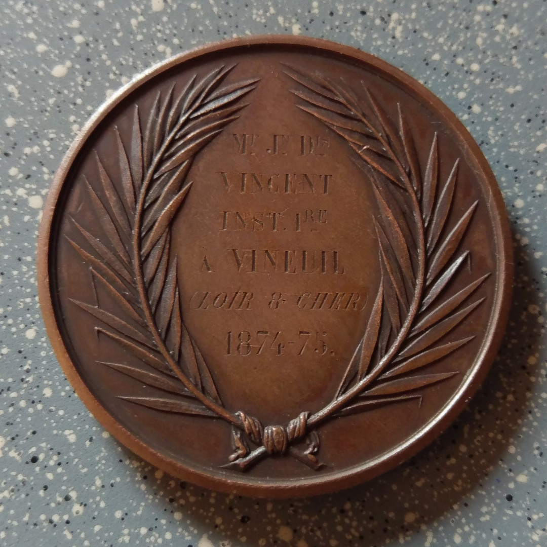 麦朵尔艺术俱乐部第28场拍卖 法国教育部奖章1874-75