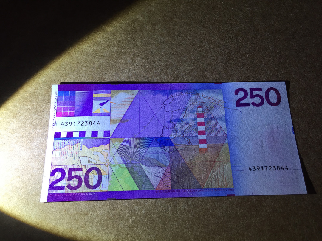 【收藏联盟】第130期拍卖——伊比利亚斗牛士（共55拍） 荷兰 1985年 250盾 经典灯塔 品相如图 （汇率125欧元左右）